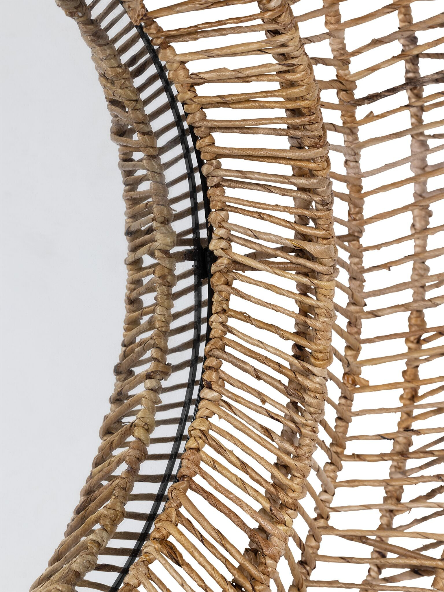 MUST Living Ronde Spiegel 'San Miguel' Abaca, 100cm