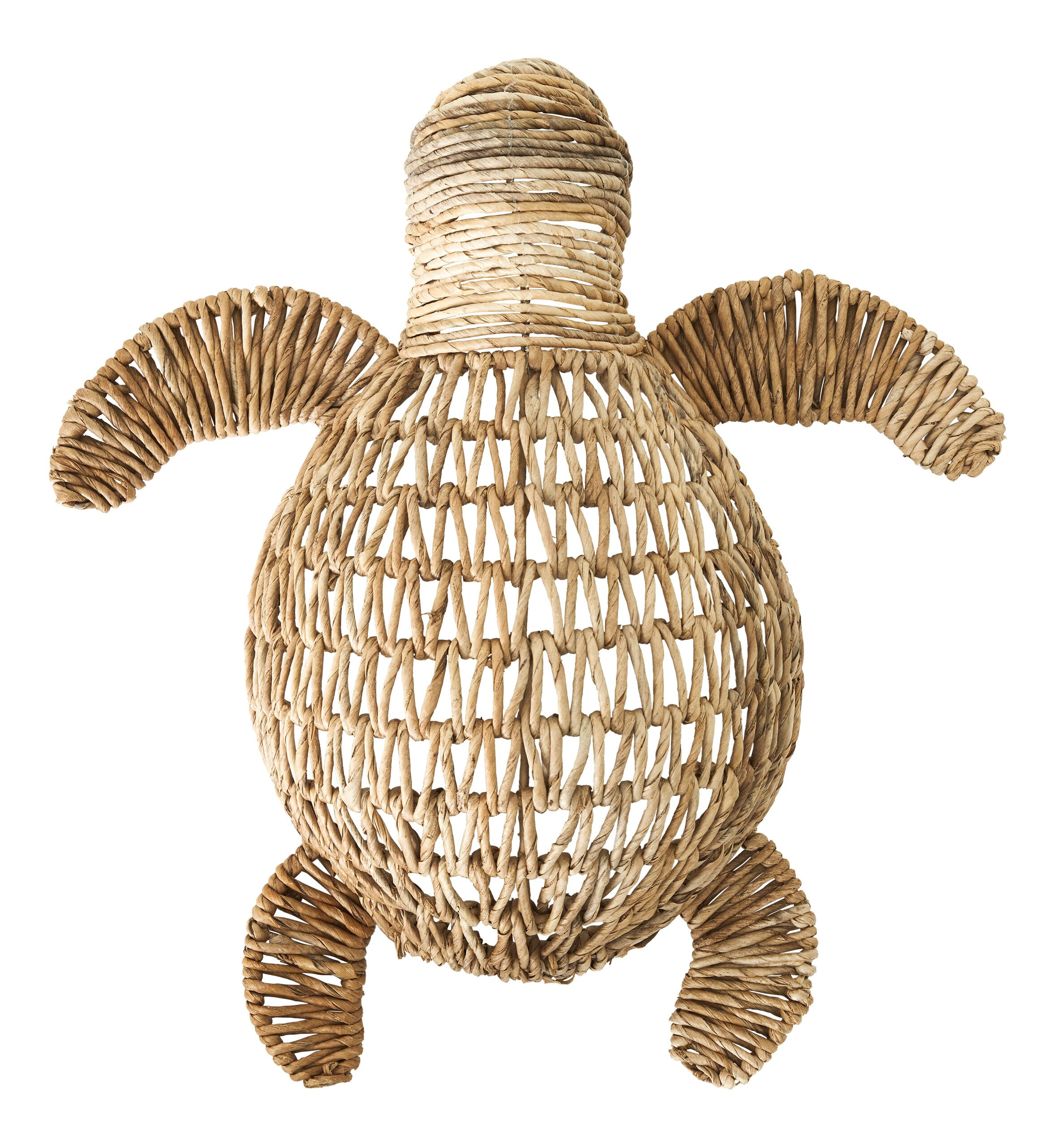MUST Living Decoratie Turtle Feny Large, Abaca - Naturel