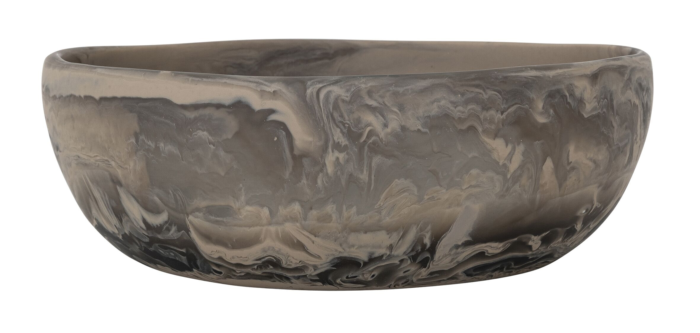 MUST Living schaal Rafael, Ø33 cm - Zwart en Bruin