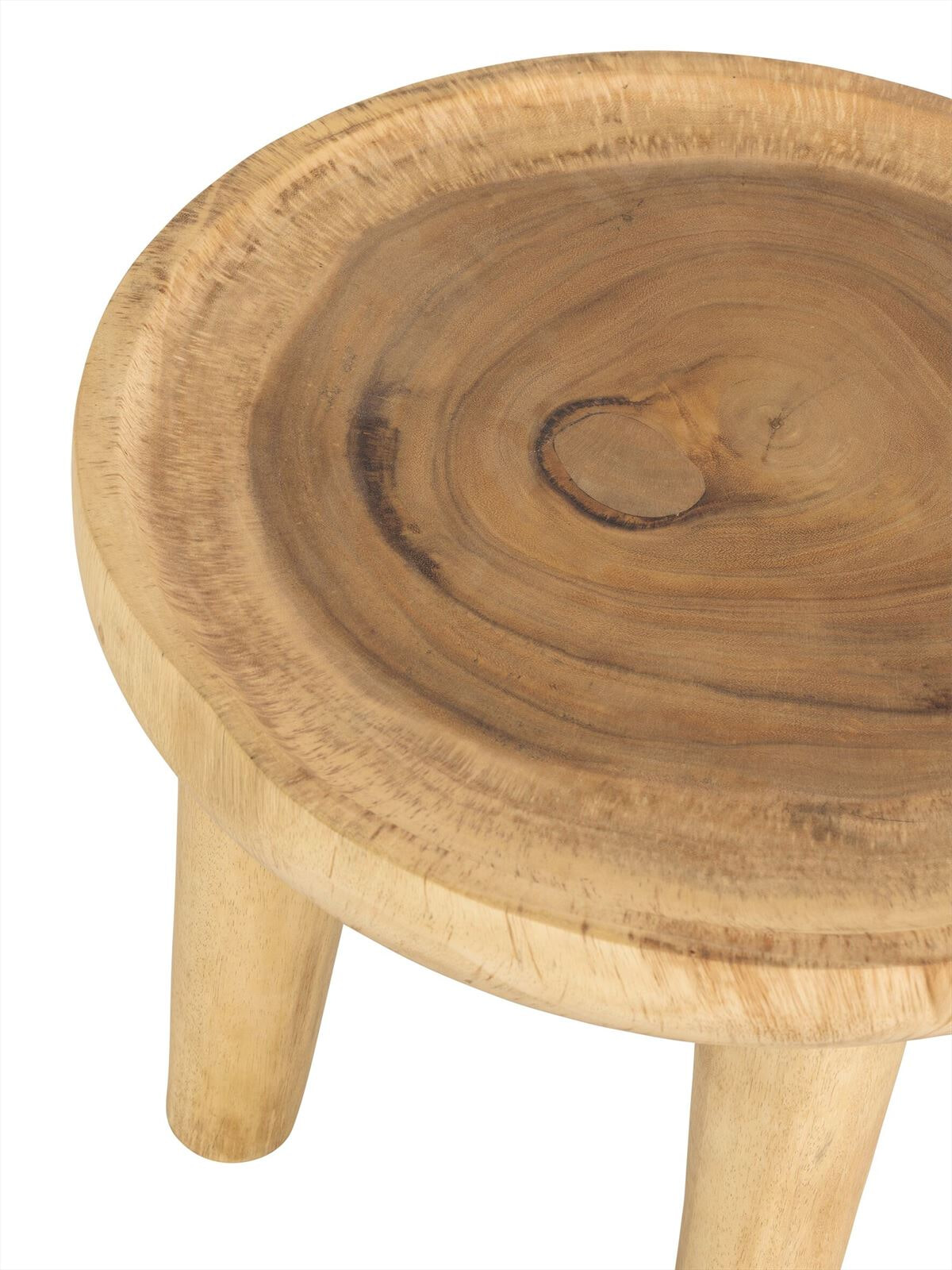 MUST Living Ronde Salontafel 'Plato' Suarhout, 50cm