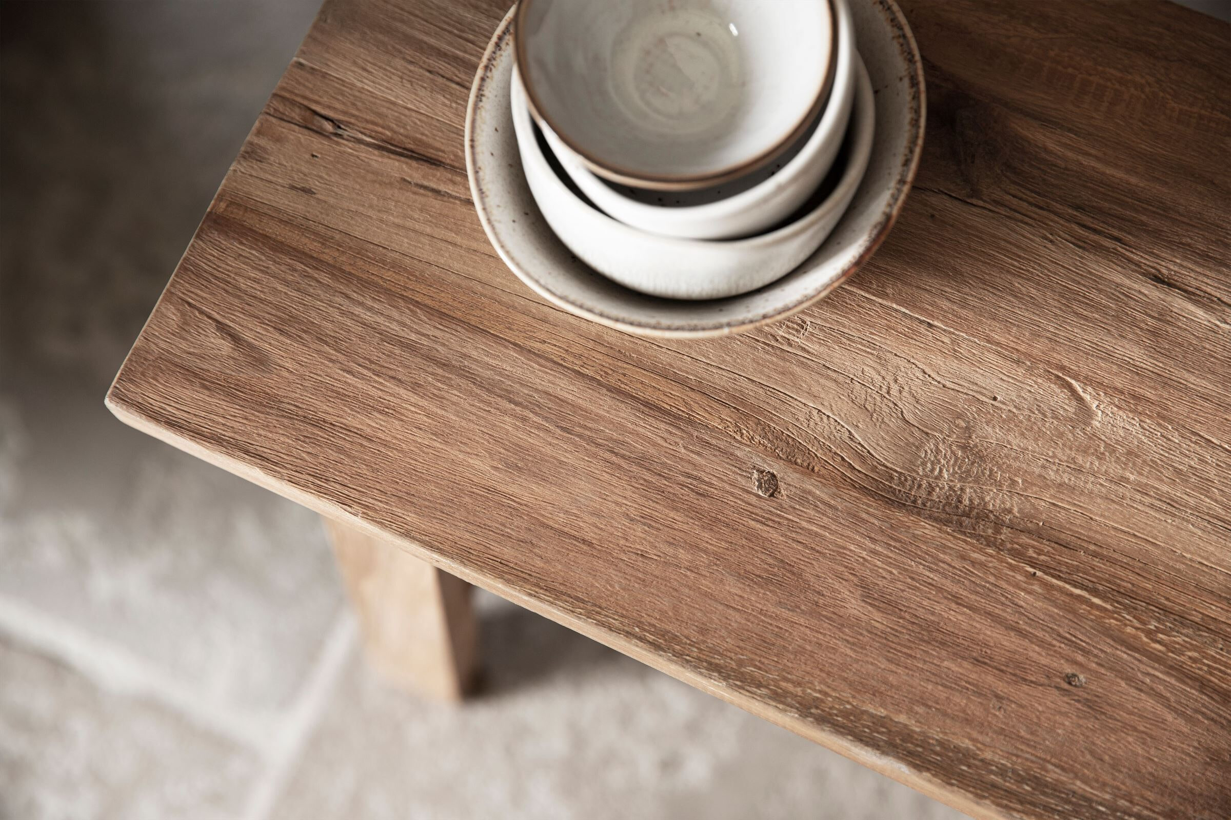 MUST Living Krukje 'Easy' Teakhout, 45cm