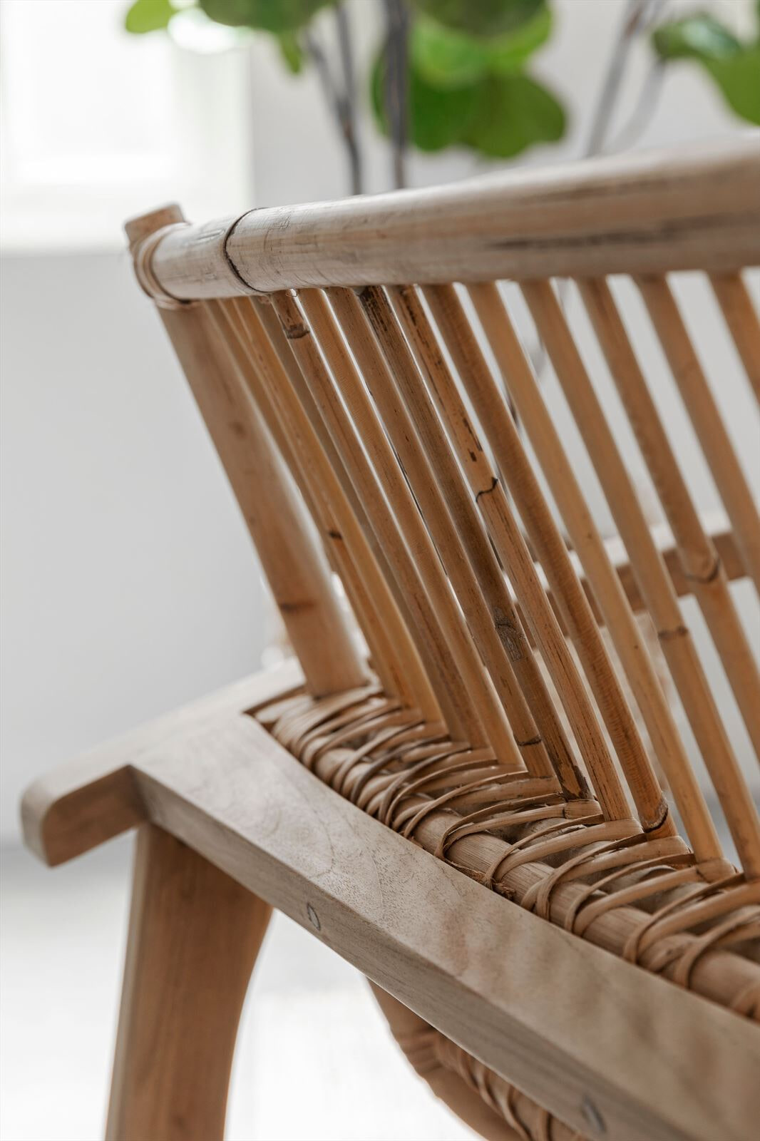 MUST Living Fauteuil 'Marvin' Teakhout en rotan
