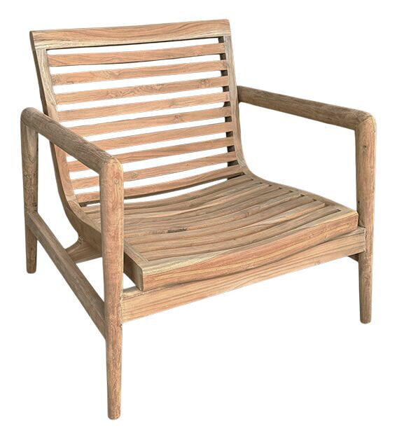 MUST Living fauteuil Ray Teakhout - Bruin