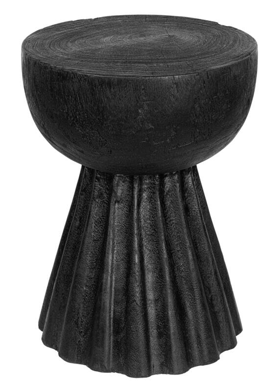 MUST Living Krukje/Bijzettafel 'Trophy' Suarhout, kleur Zwart