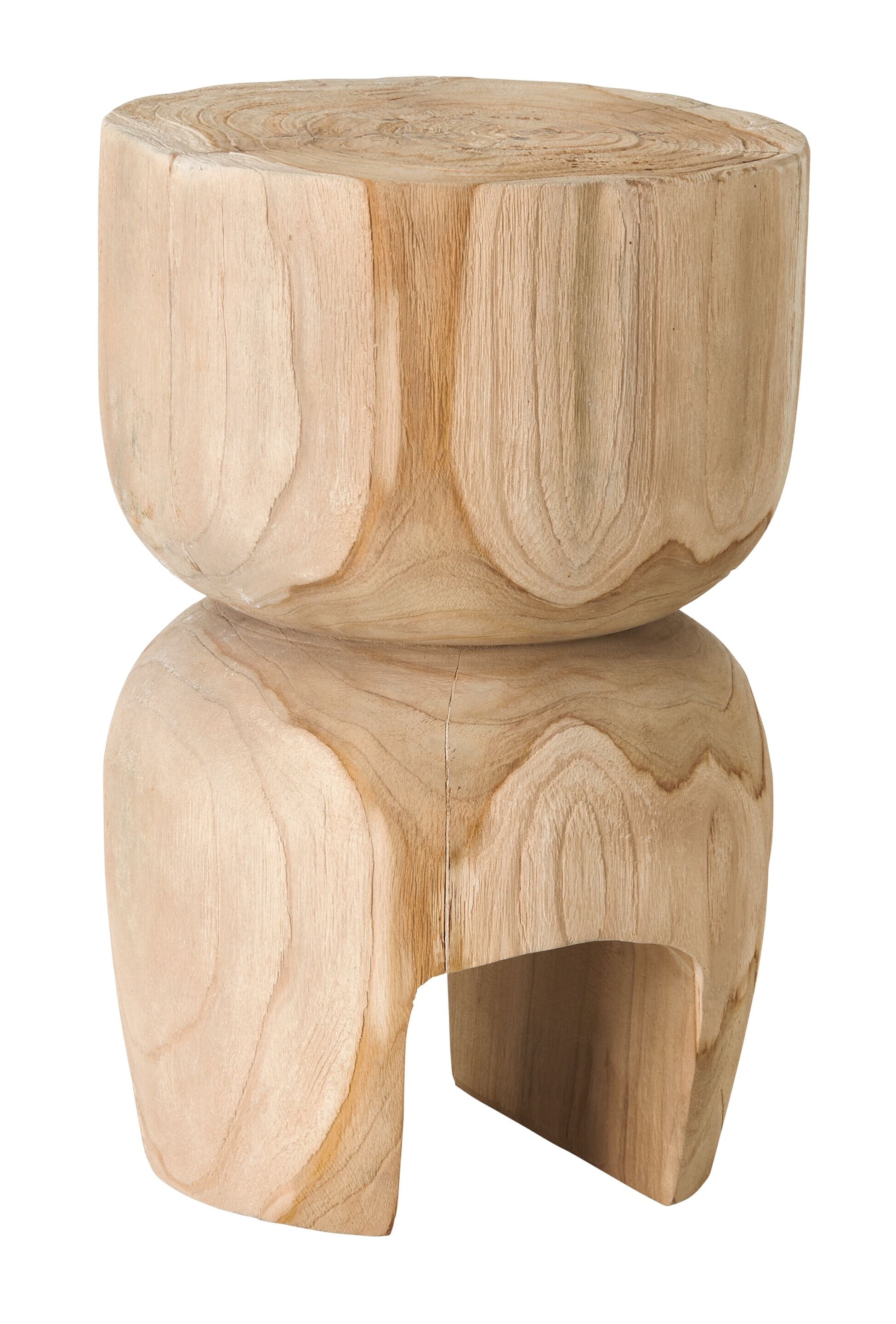 MUST Living Bijzettafel 'Amber' Teakhout