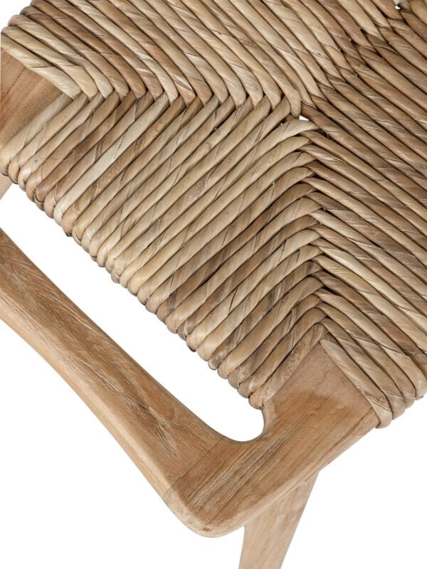 MUST Living Krukje 'Rex' Teakhout, 55 x 42cm