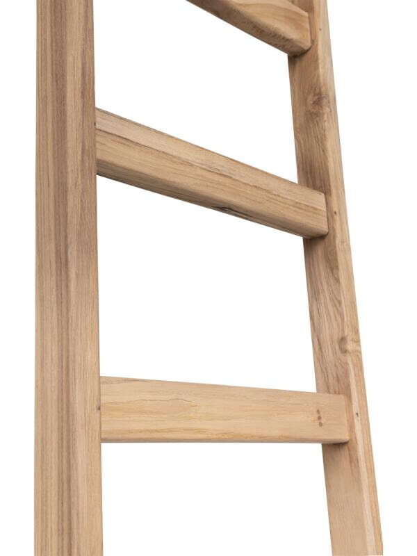 MUST Living Ladder 'Steps' Teakhout, 180cm, kleur Naturel