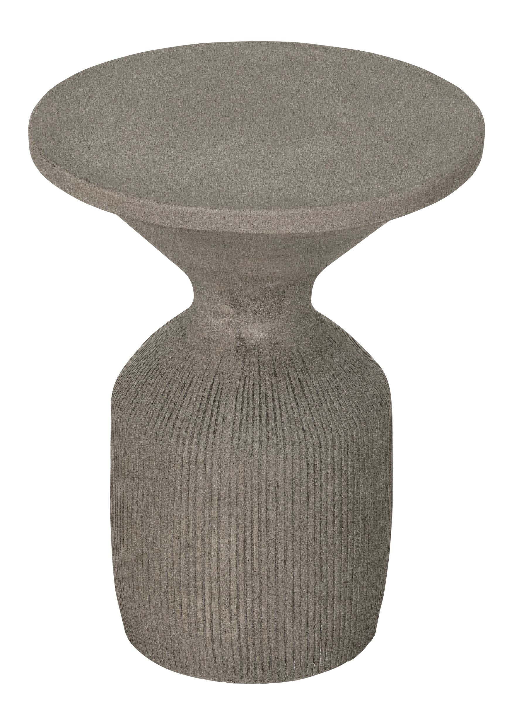 MUST Living Bijzettafel 'Flora', 51cm, kleur Olijf
