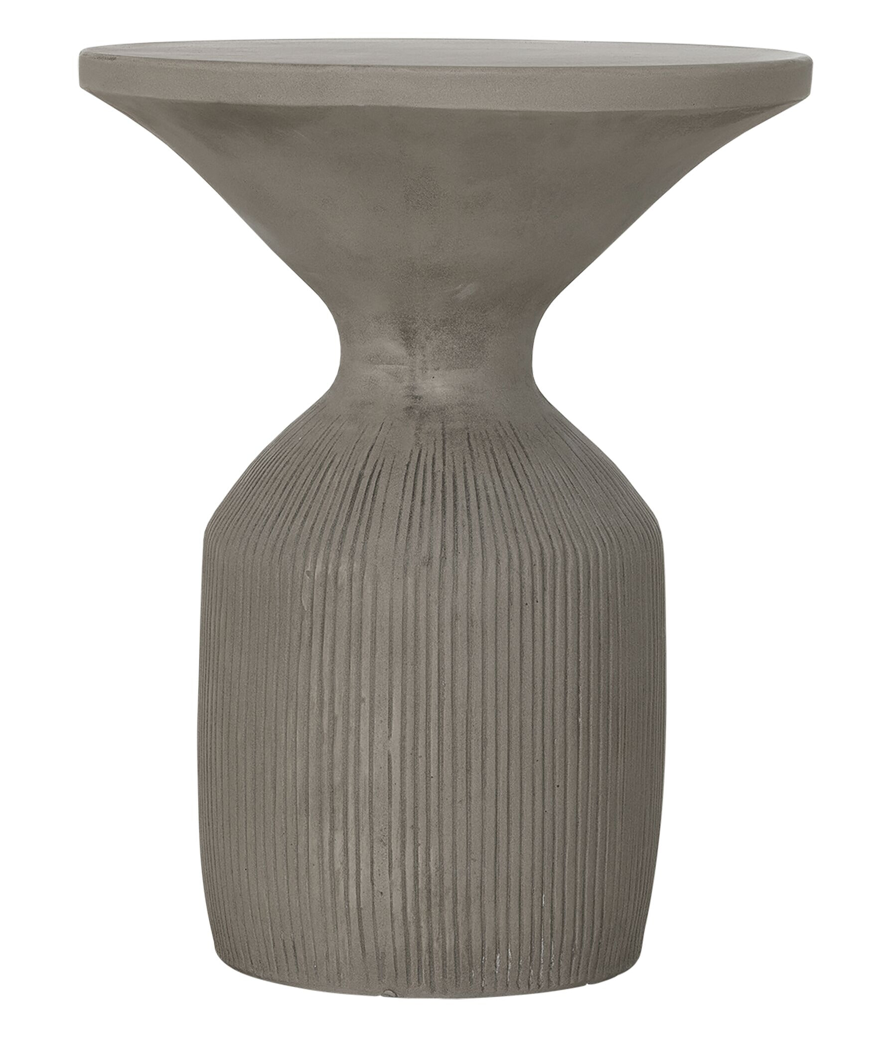 MUST Living Bijzettafel 'Flora', 51cm, kleur Olijf