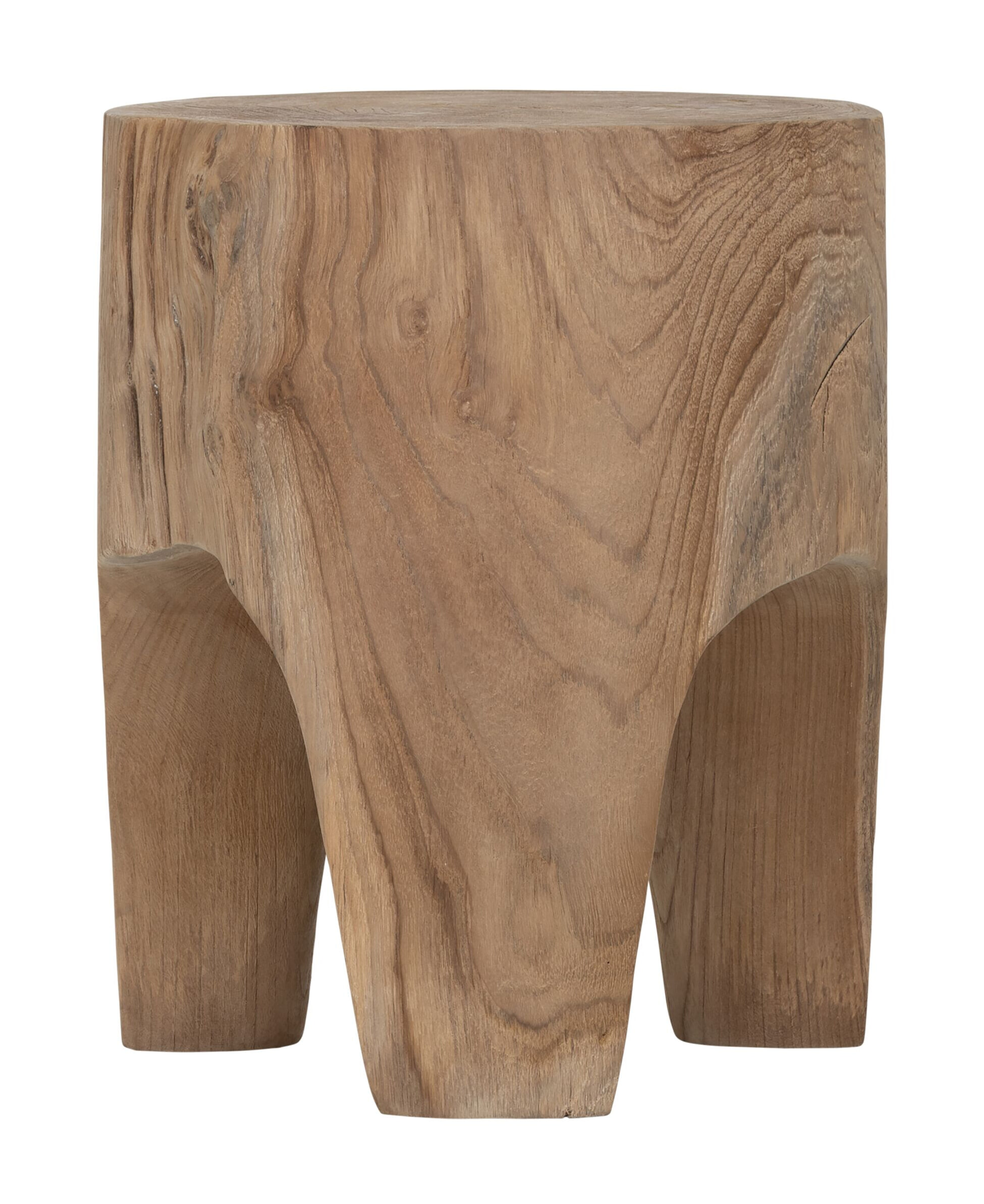 MUST Living Bijzettafel Ruby Teakhout, 35cm - Bruin