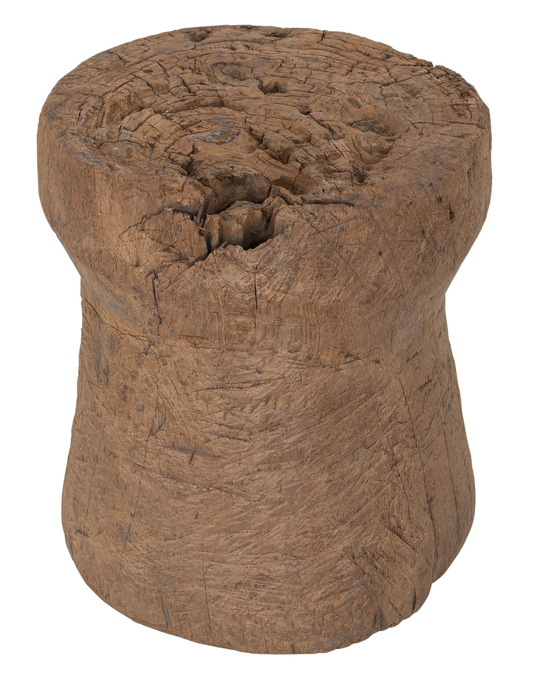 MUST Living Bijzettafel 'Toba' Teakhout, Ø30cm