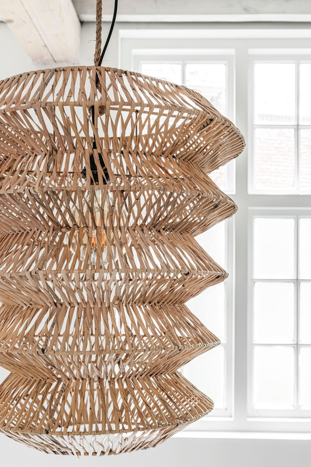 MUST Living Hanglamp 'Talamanca' Rotan, 55cm