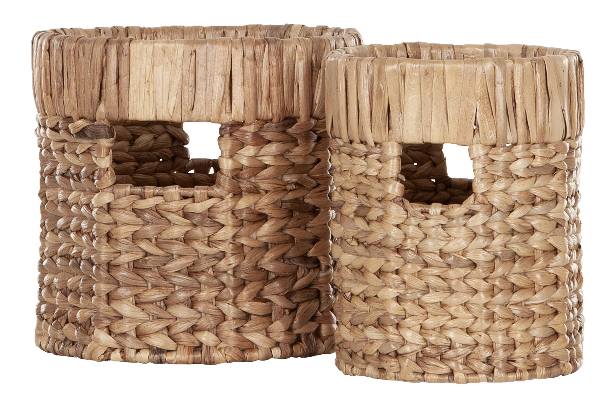 MUST Living Mand 'Organize' Waterhyacint, Set van 2 stuks