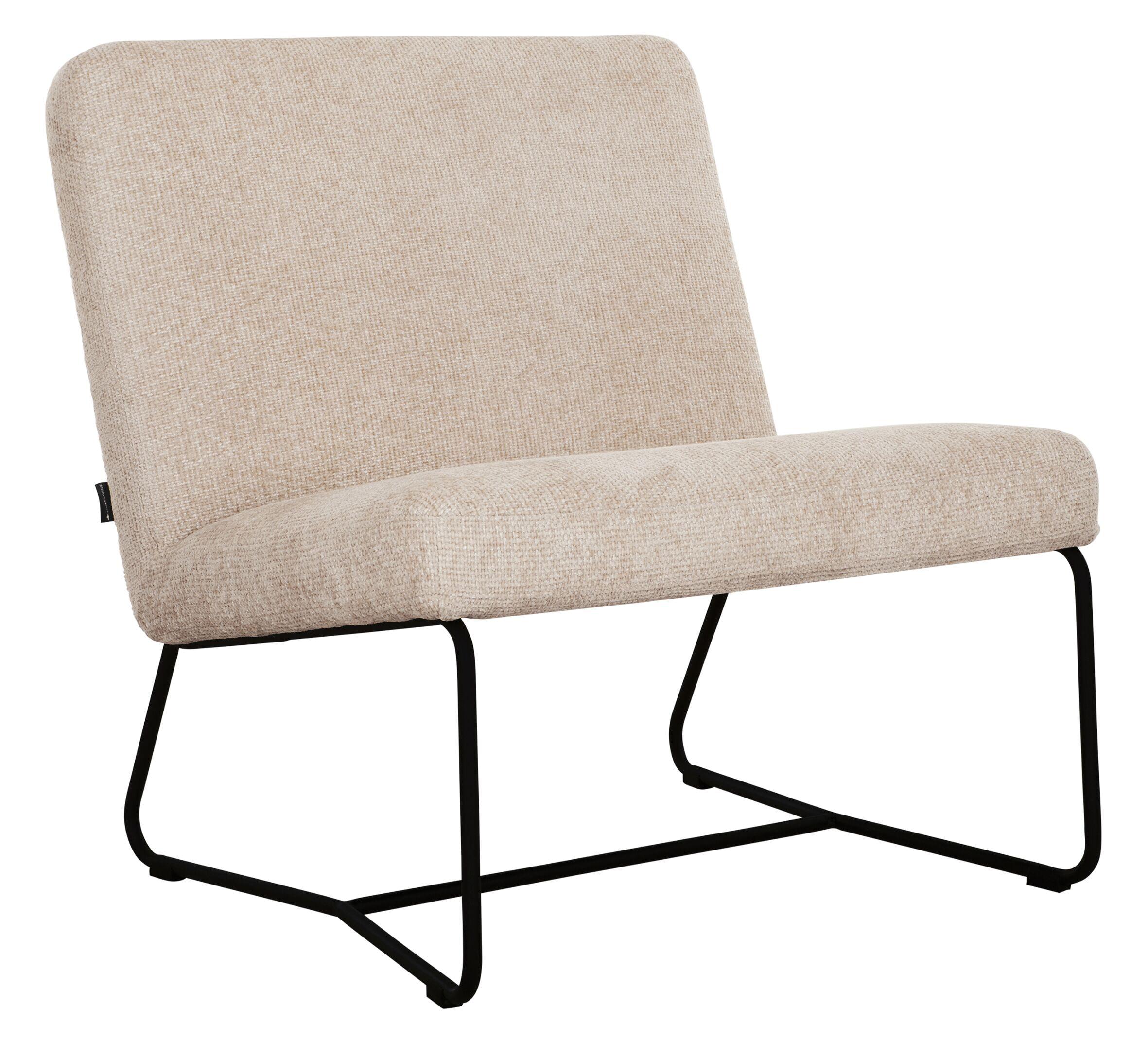 MUST Living Fauteuil Zola Chenille - Beige