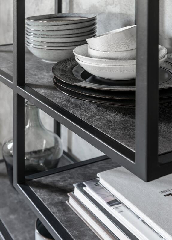 MUST Living Wandrek 'Harmony' Leder en metaal, 120 x 190cm