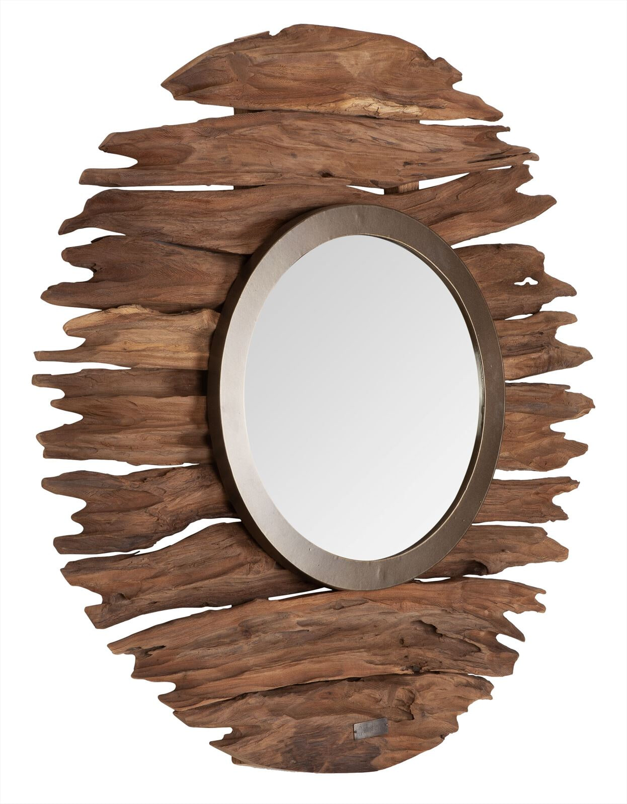 MUST Living Spiegel 'Pure' Teakhout, 85cm
