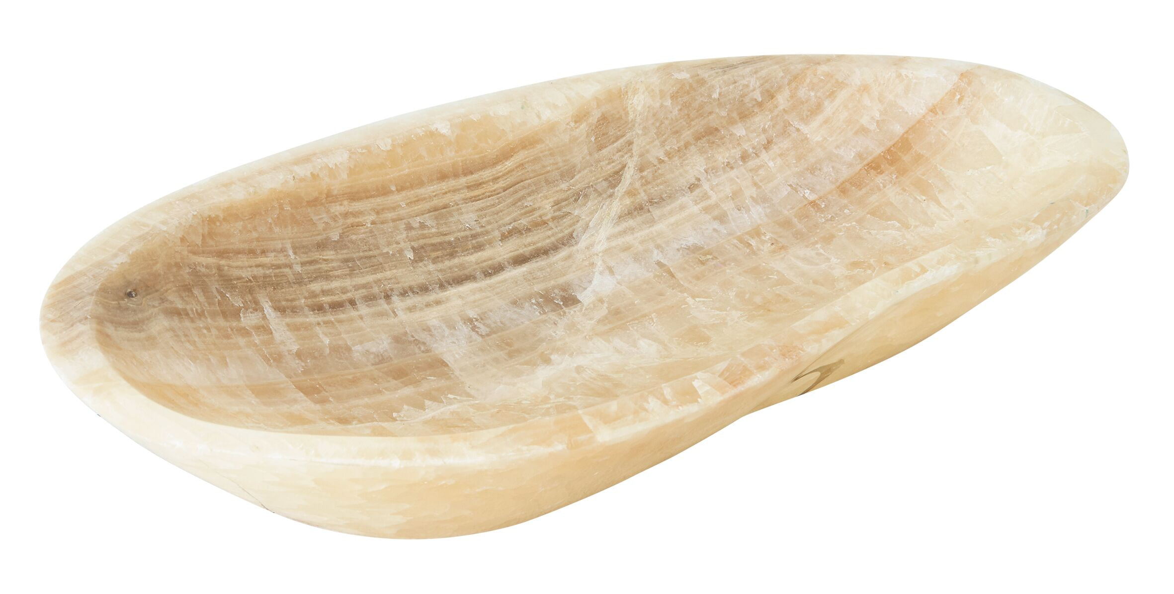 MUST Living Schaal Bean Onyx - Beige