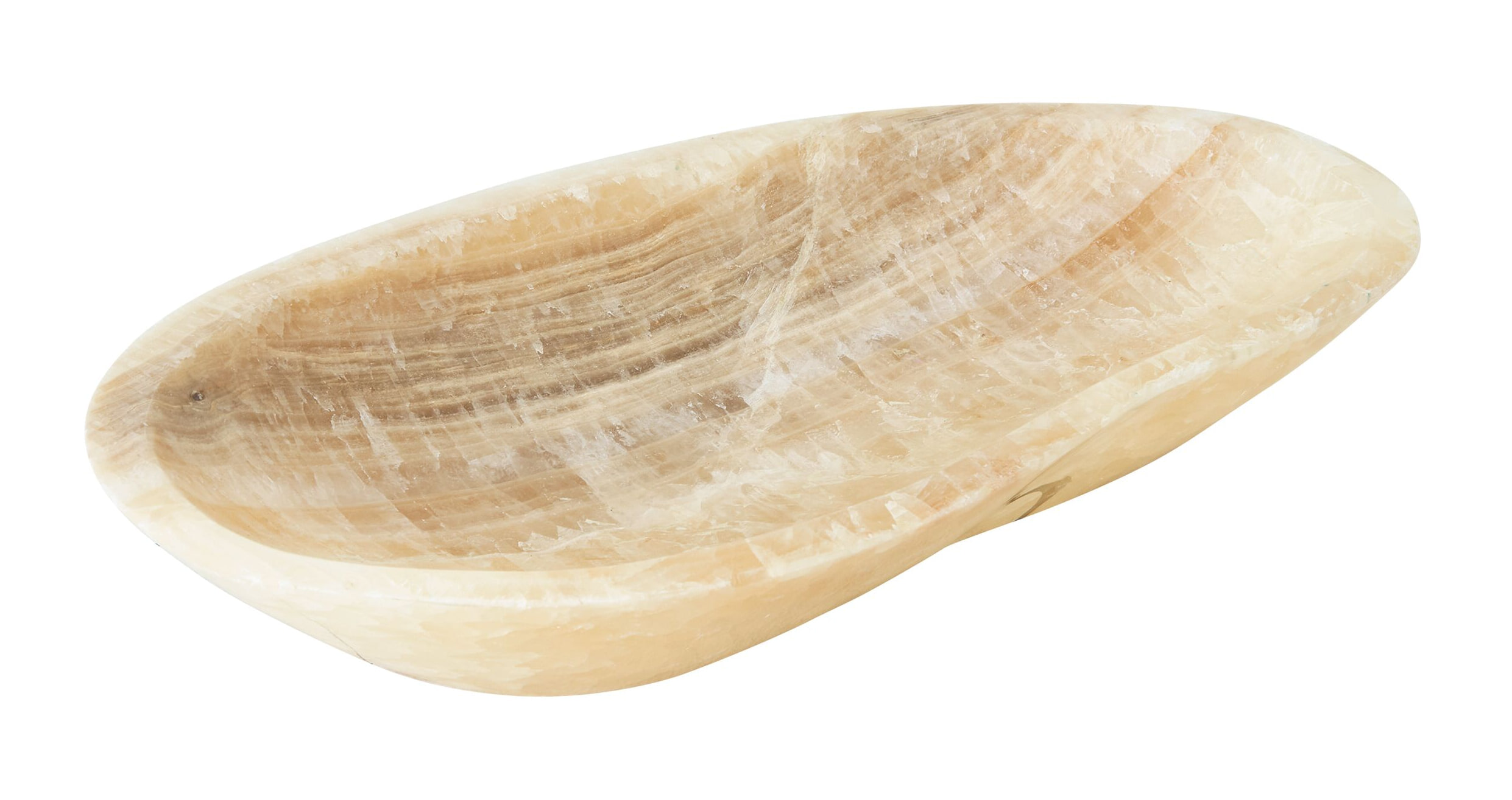 MUST Living Schaal Bean Onyx - Beige