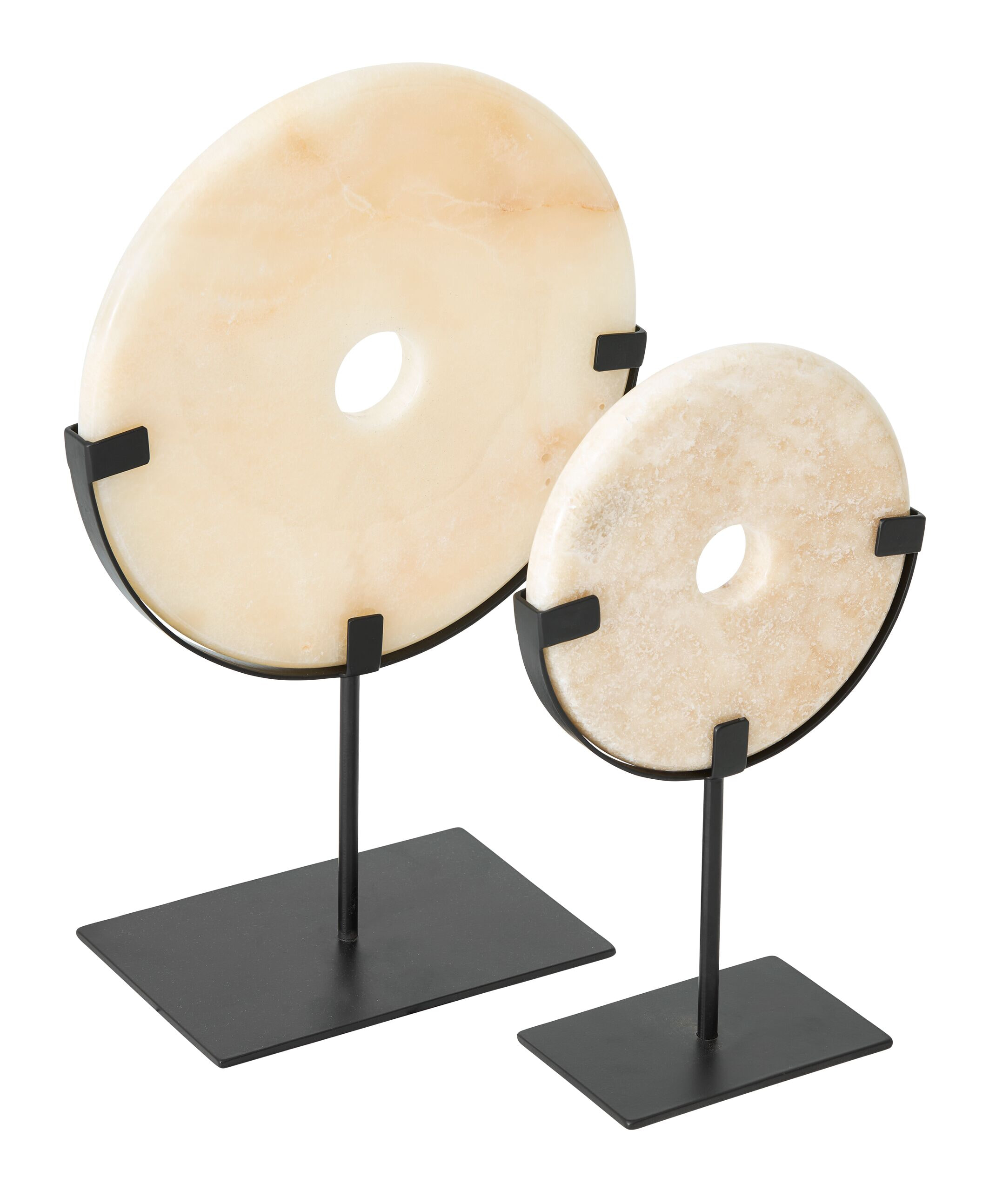 MUST Living Ornament 'Coin' Small, Onyx, kleur