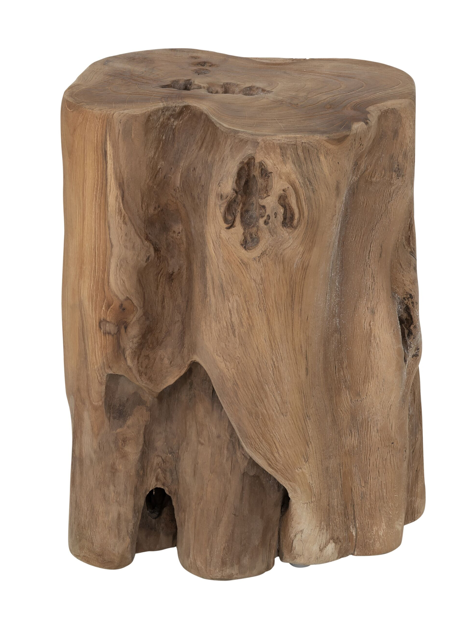 MUST Living Bijzettafel 'Bob' Teakhout, 30cm