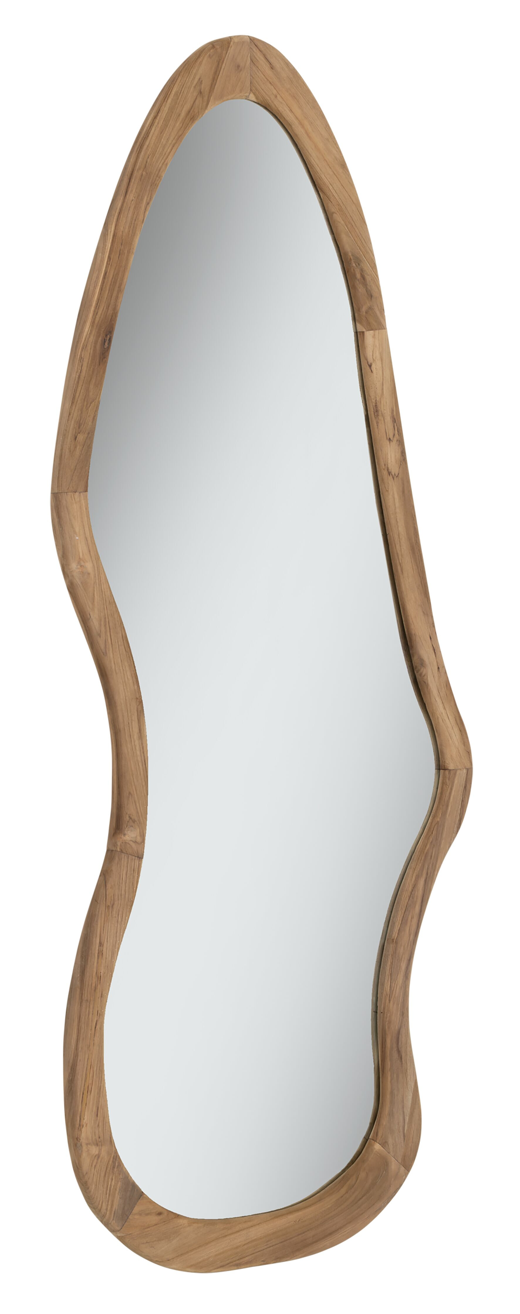 MUST Living Organische Spiegel 'Mateo' Teakhout, 200 x 85cm