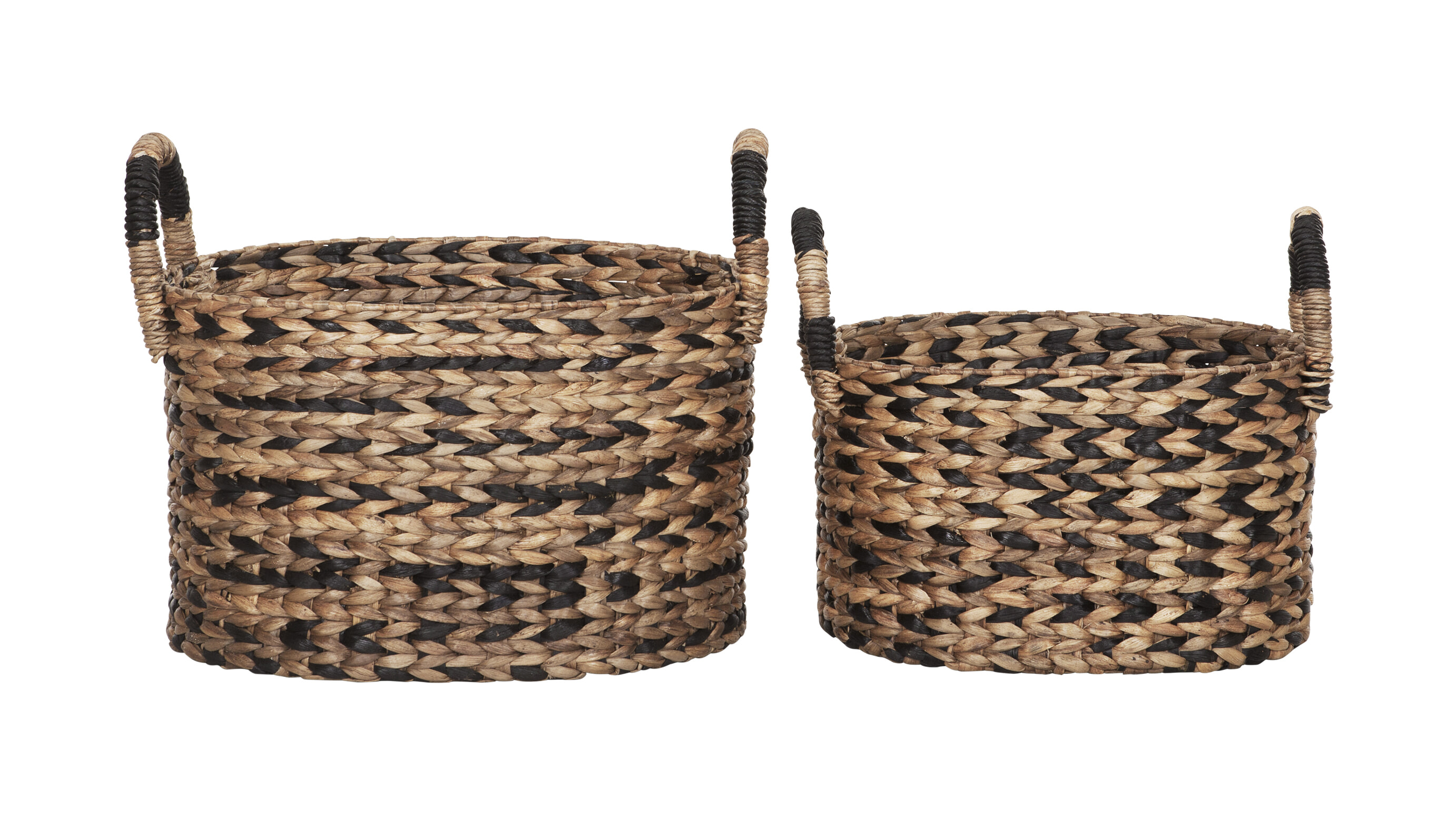 MUST Living Mand 'Basket' Ovaal, Set van 2 stuks