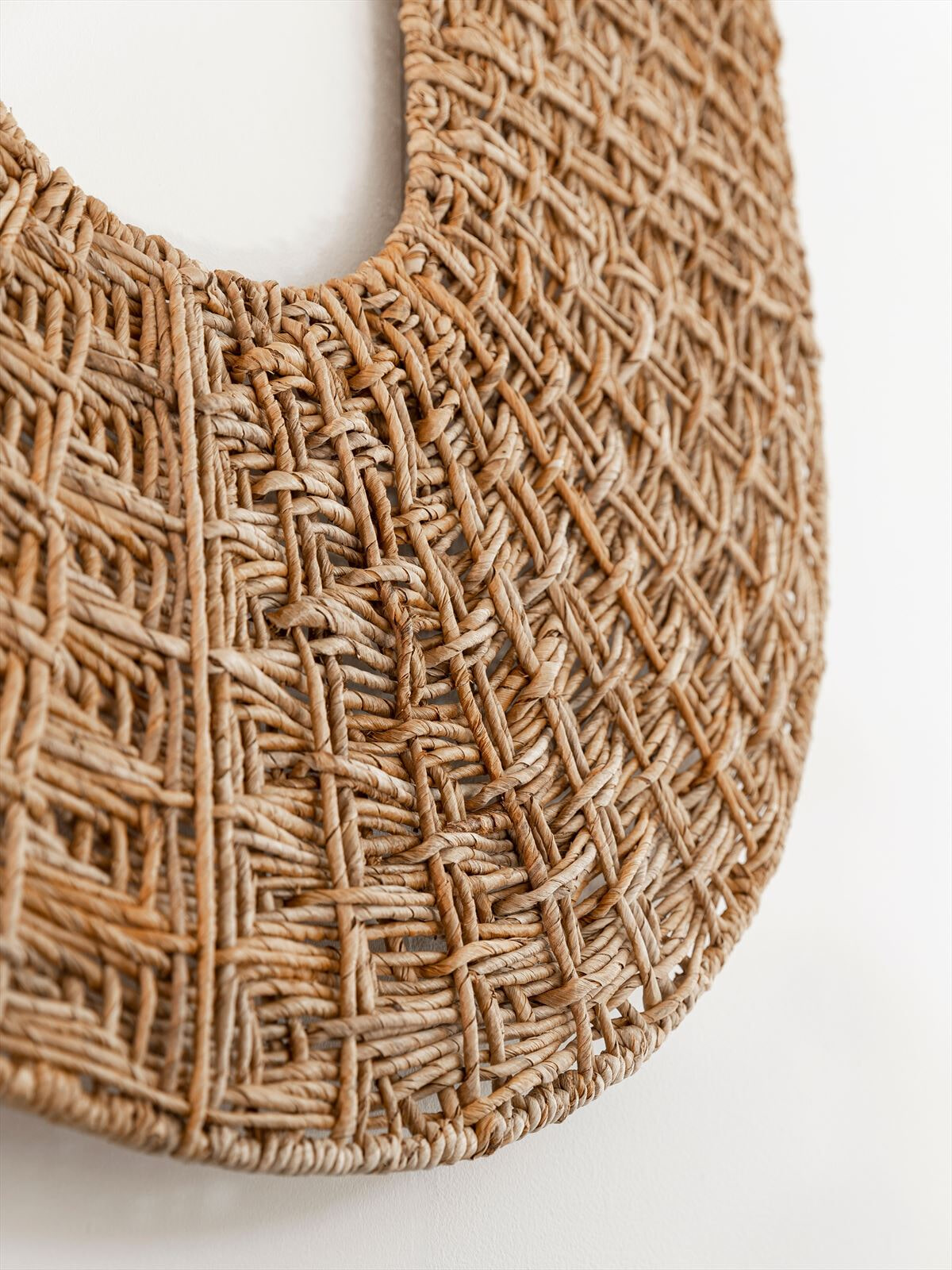 MUST Living Wanddecoratie 'Ufo' Abaca, 104 x 106cm