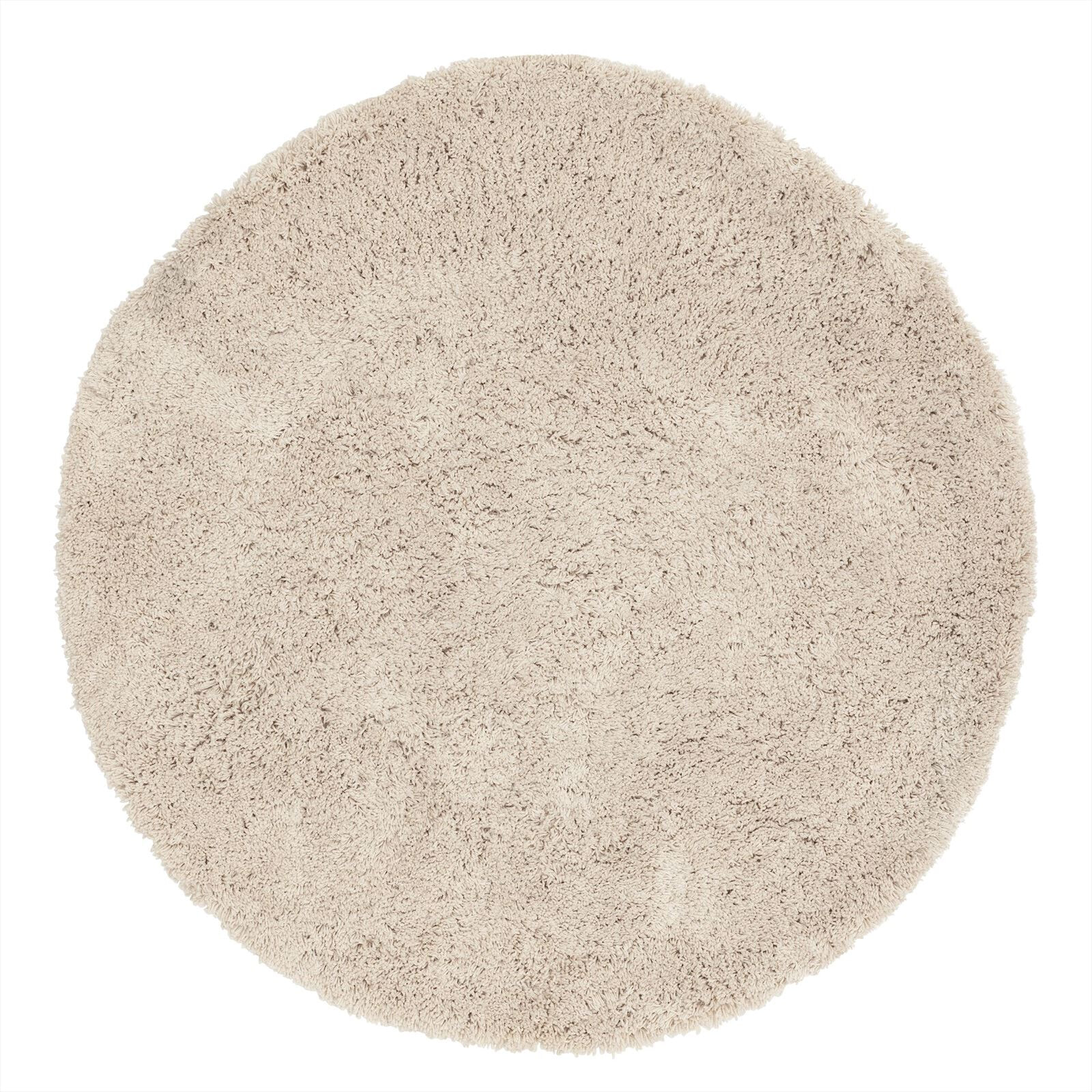 MUST Living Rond Vloerkleed 'Celeste' 200cm, kleur Beige