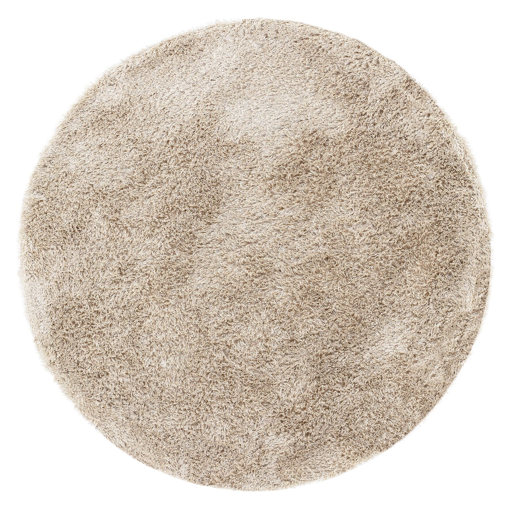 MUST Living Rond Vloerkleed Crown 150cm - Beige