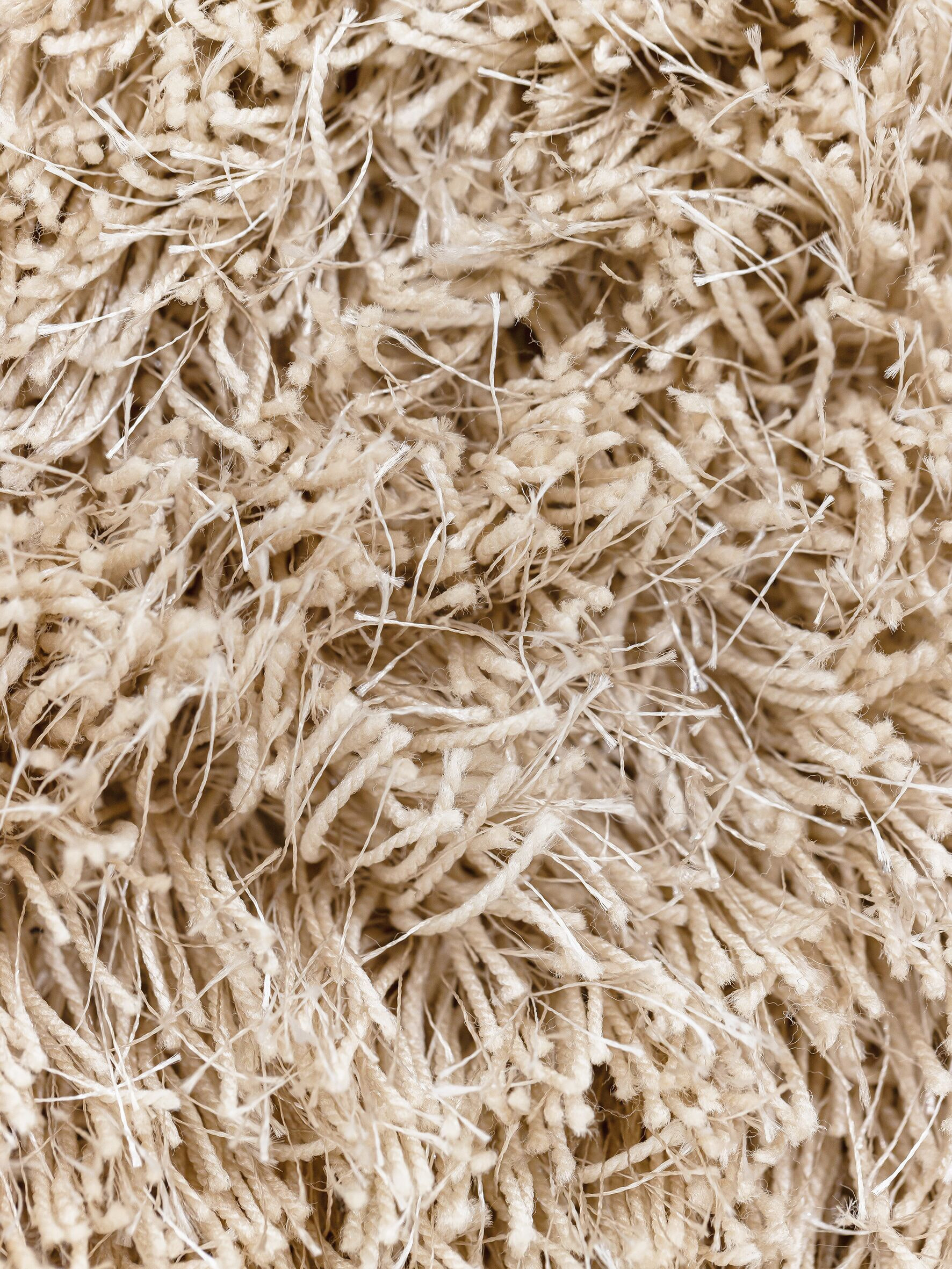 MUST Living Rond Vloerkleed 'Crown' 150cm, kleur Beige