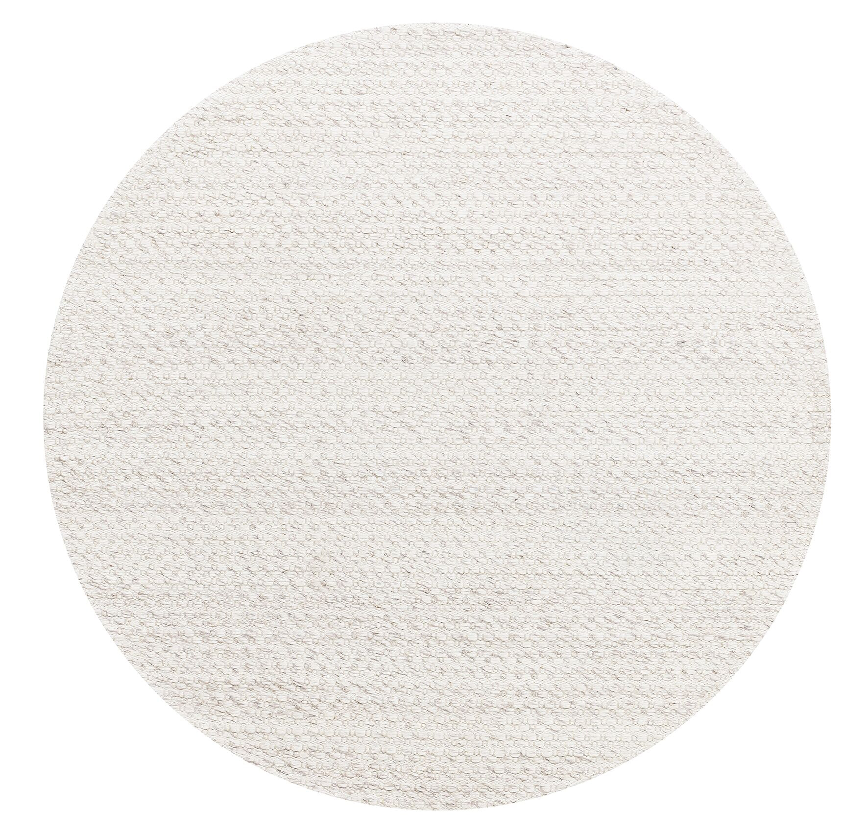 MUST Living Rond Vloerkleed Nirvana 150cm - Ivory