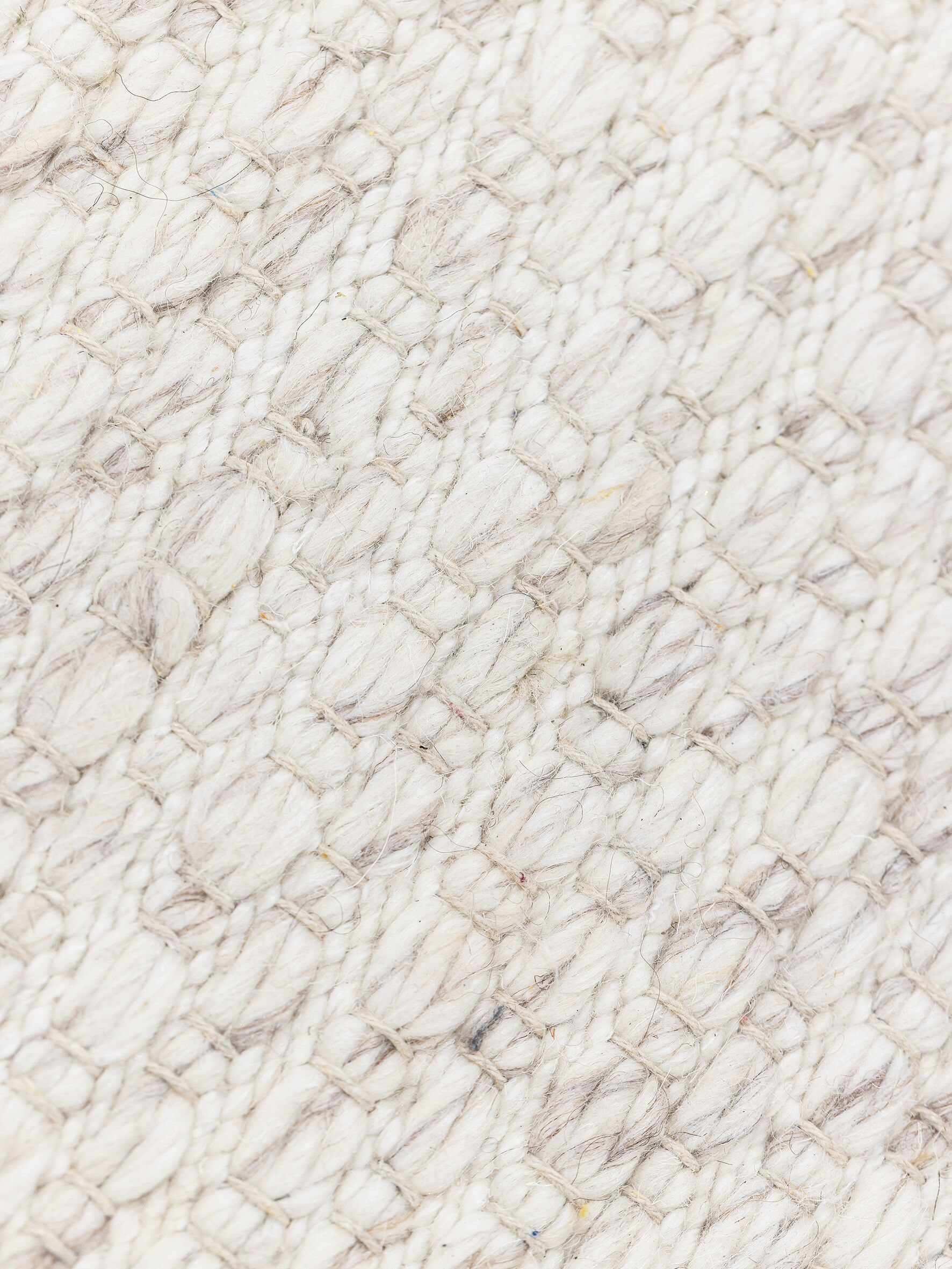 MUST Living Rond Vloerkleed 'Nirvana' 150cm, kleur Ivory