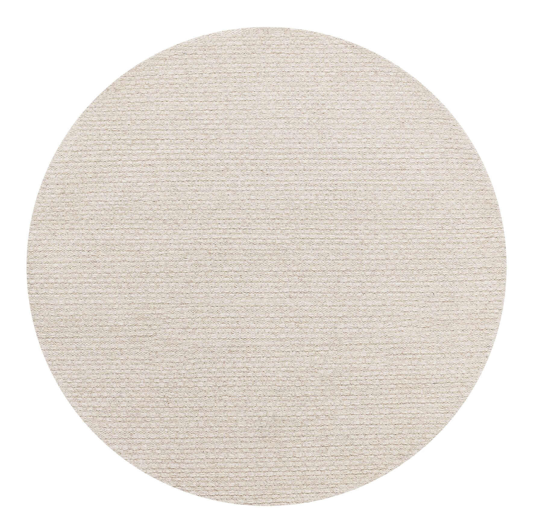 MUST Living Rond Vloerkleed Nirvana 150cm - Beige