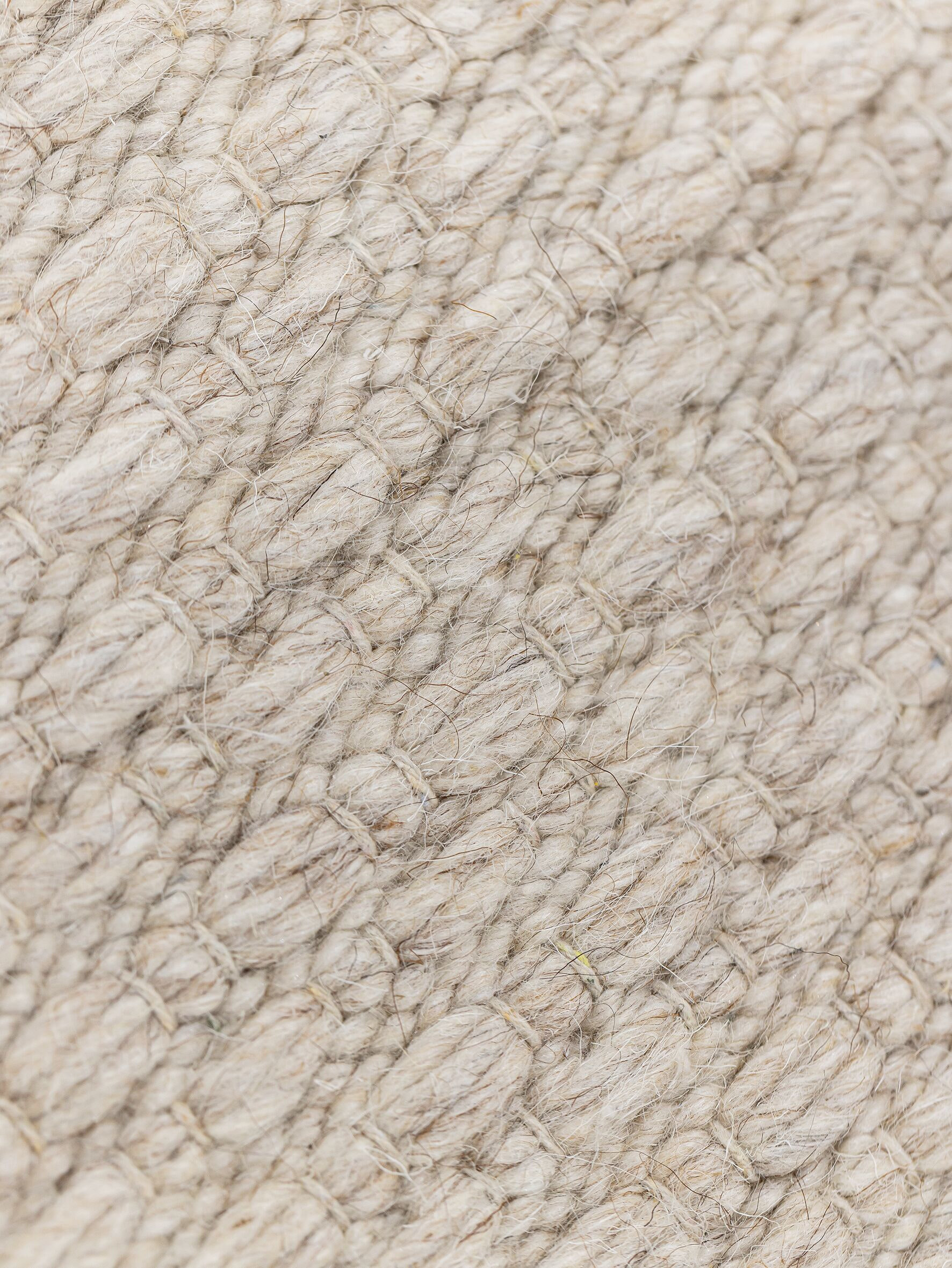 MUST Living Rond Vloerkleed 'Nirvana' 150cm, kleur Beige
