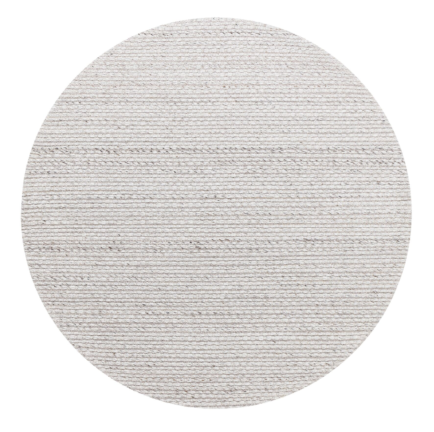 MUST Living Rond Vloerkleed Nirvana 150cm - Grijs