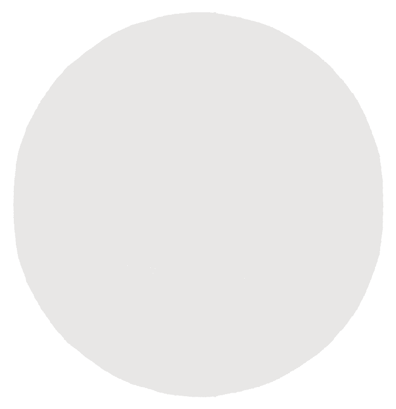 MUST Living Rond Vloerkleed Noble 200cm - Ivory