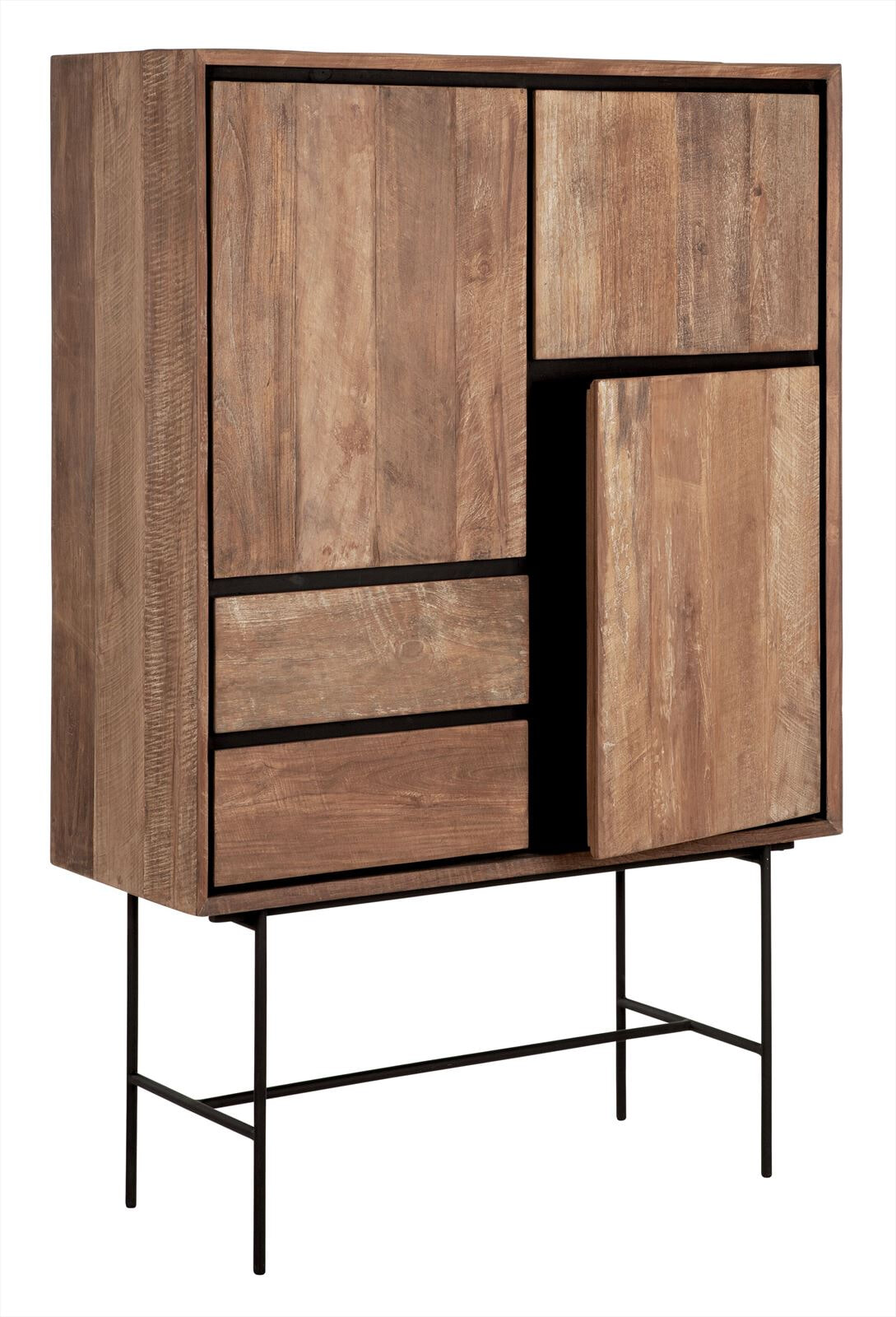 DTP Home Opbergkast 'Metropole' Teakhout, 150 x 100cm