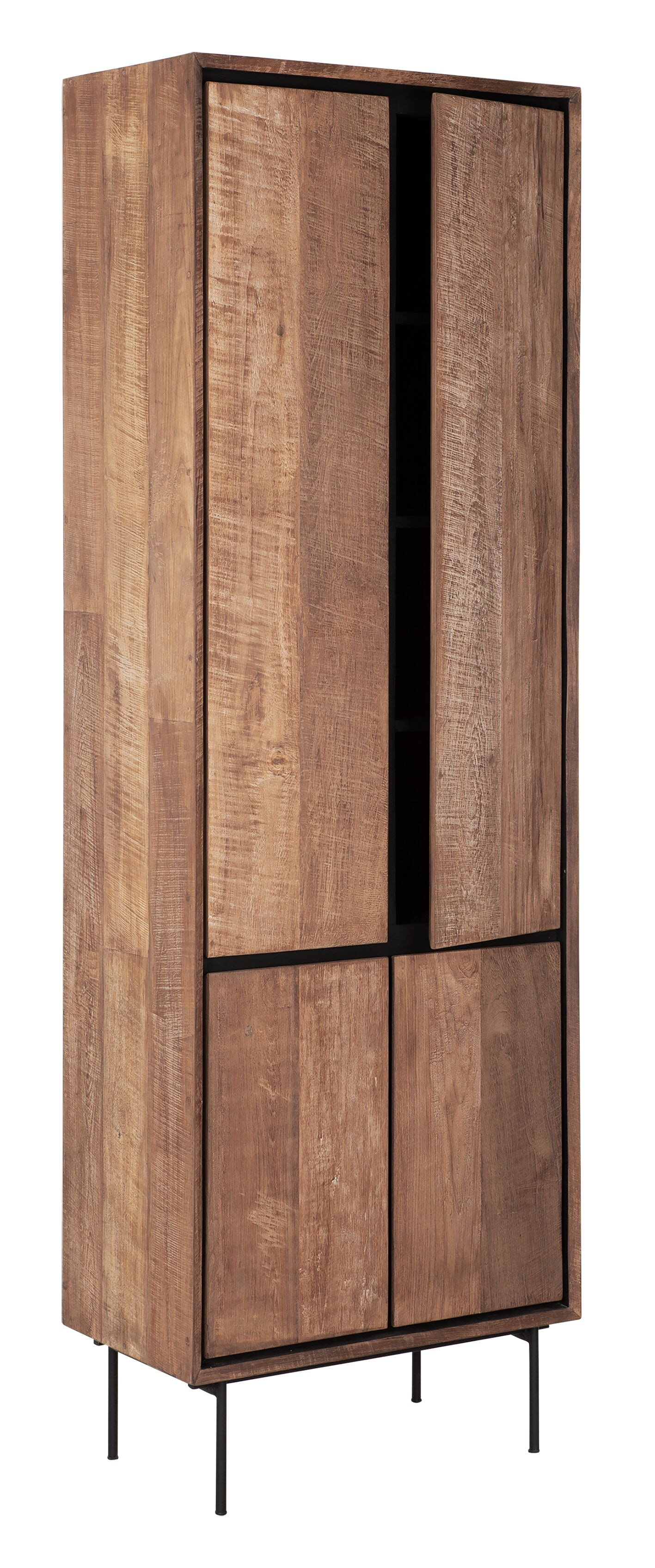 DTP Home Opbergkast 'Metropole' Teakhout, 210 x 70cm