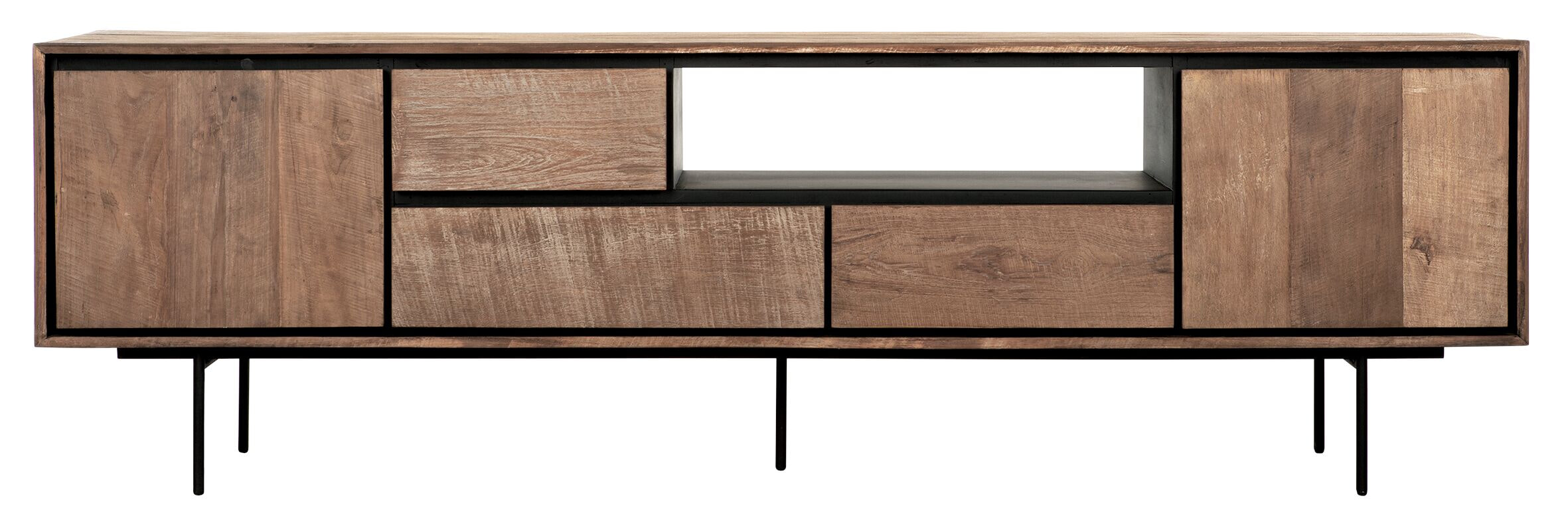 DTP Home TV-meubel 'Metropole' Teakhout, 195cm