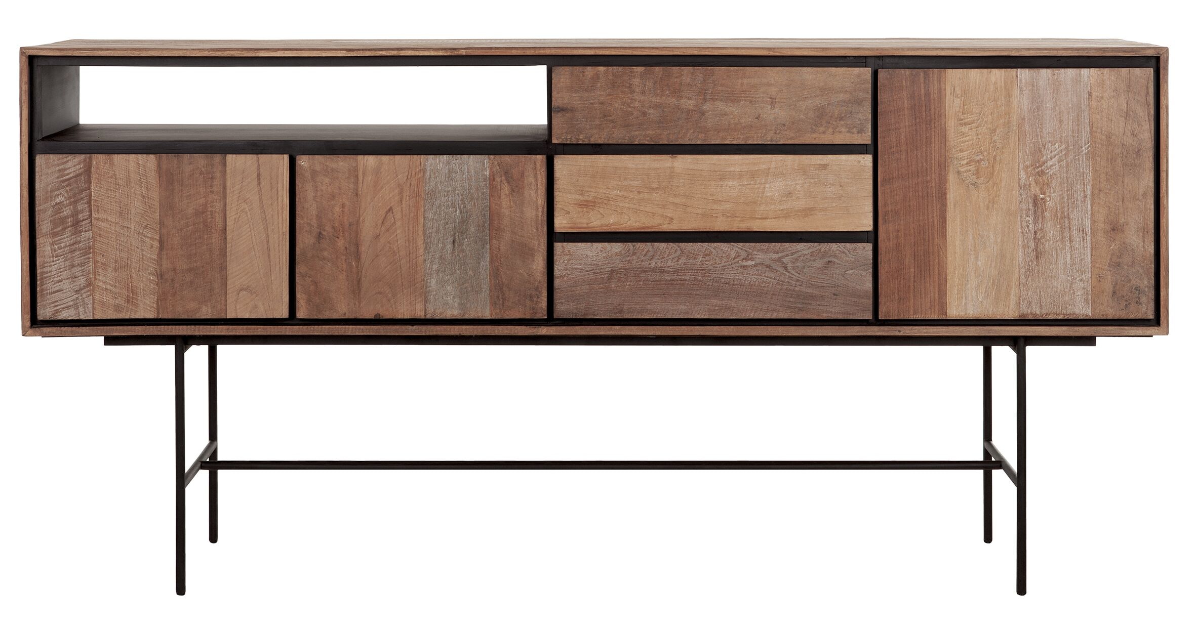 DTP Home Dressoir 'Metropole' Teakhout, 200cm