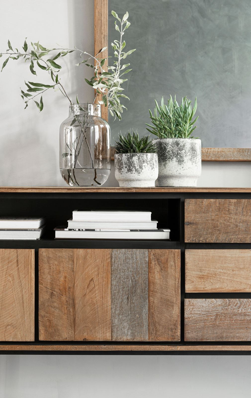 DTP Home Dressoir 'Metropole' Teakhout, 200cm