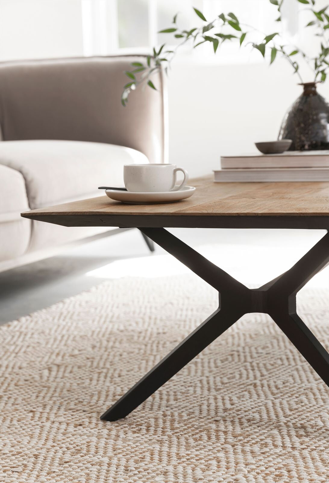 DTP Home Salontafel 'Metropole' Teakhout, 130 x 70cm