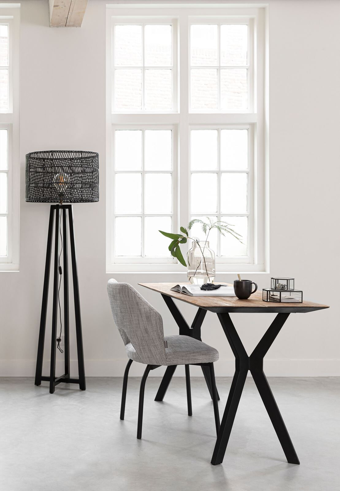 DTP Home Bureau 'Metropole' Teakhout, 150 x 60cm