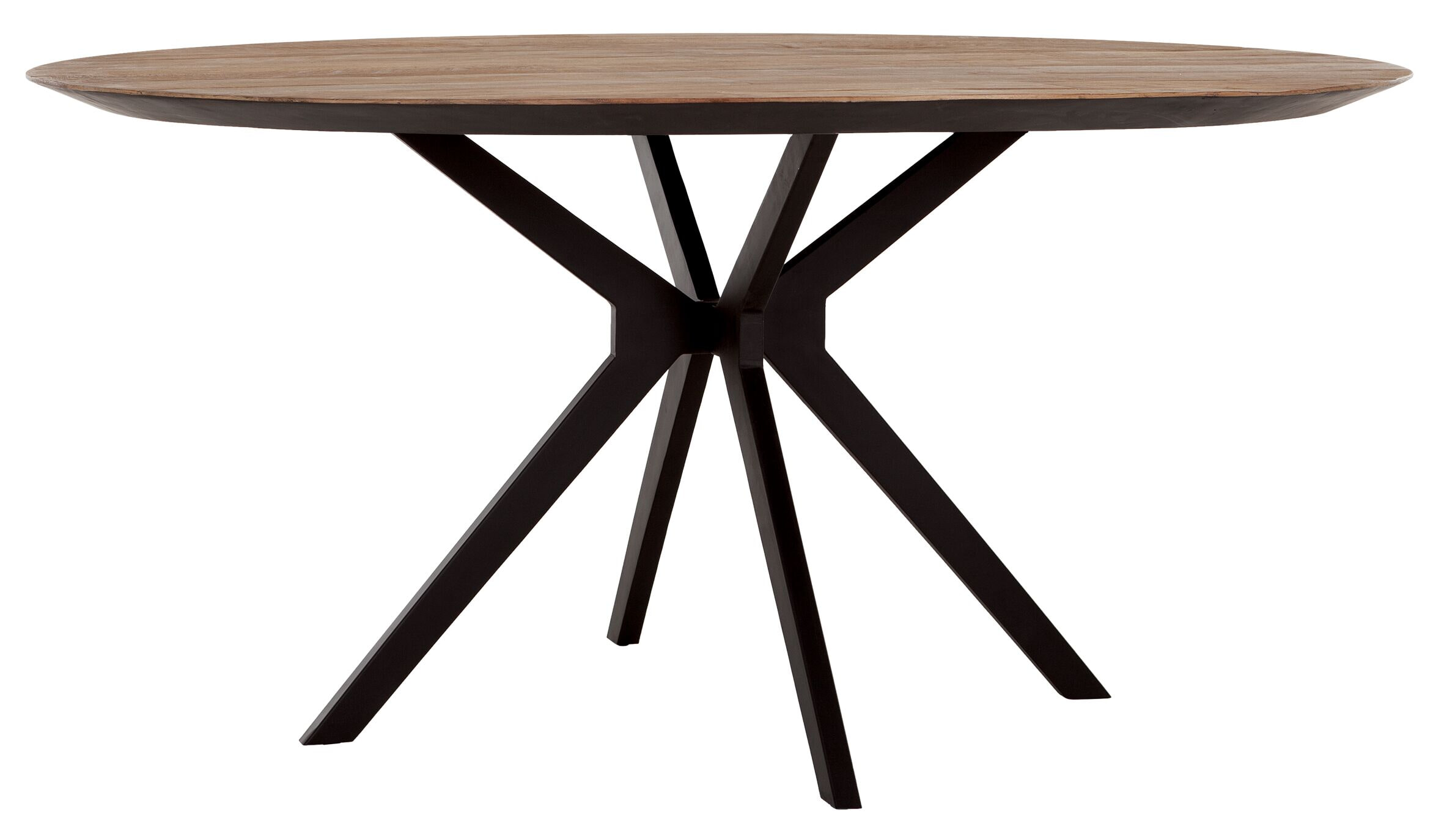 DTP Home Ronde Eettafel 'Metropole' Teakhout, 160cm
