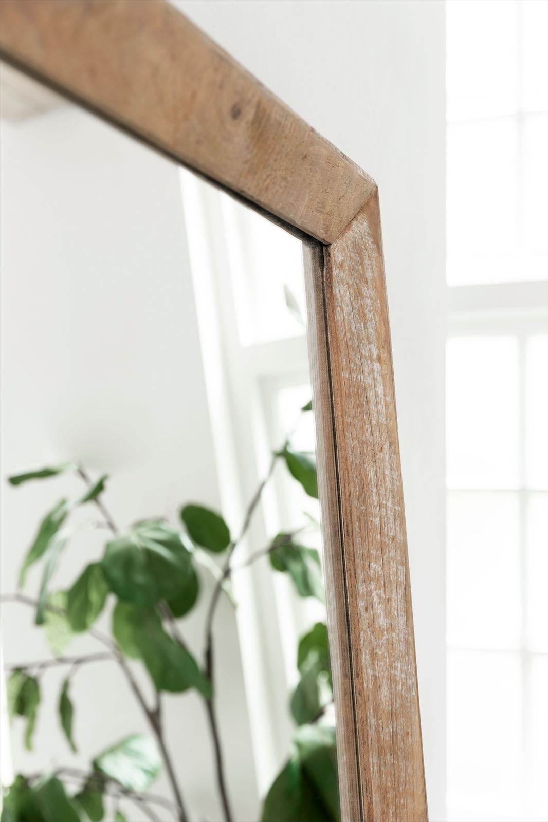 DTP Home Spiegel 'Metropole' Teakhout, 180 x 65cm