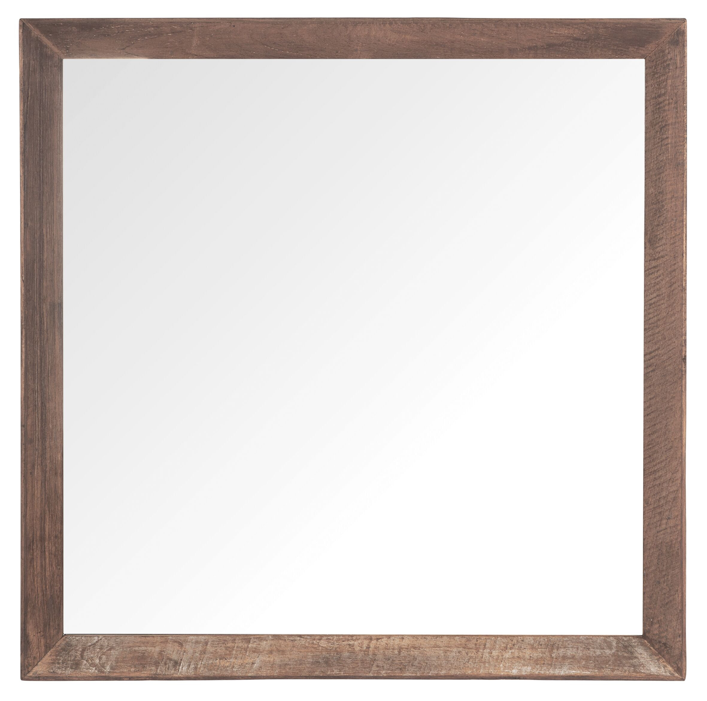 DTP Home Spiegel 'Metropole' Teakhout, 80 x 80cm