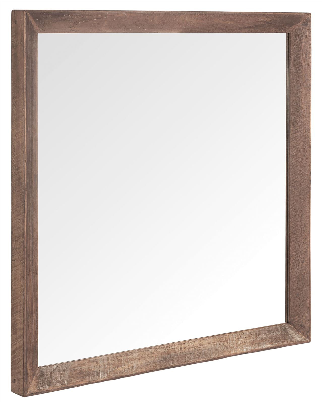 DTP Home Spiegel 'Metropole' Teakhout, 80 x 80cm