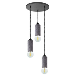 LABEL51 Hanglamp 'Fresco' 3-lamps, Beton
