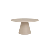 Tower Living Ronde Eettafel 'Mello' 130cm, kleur Beige