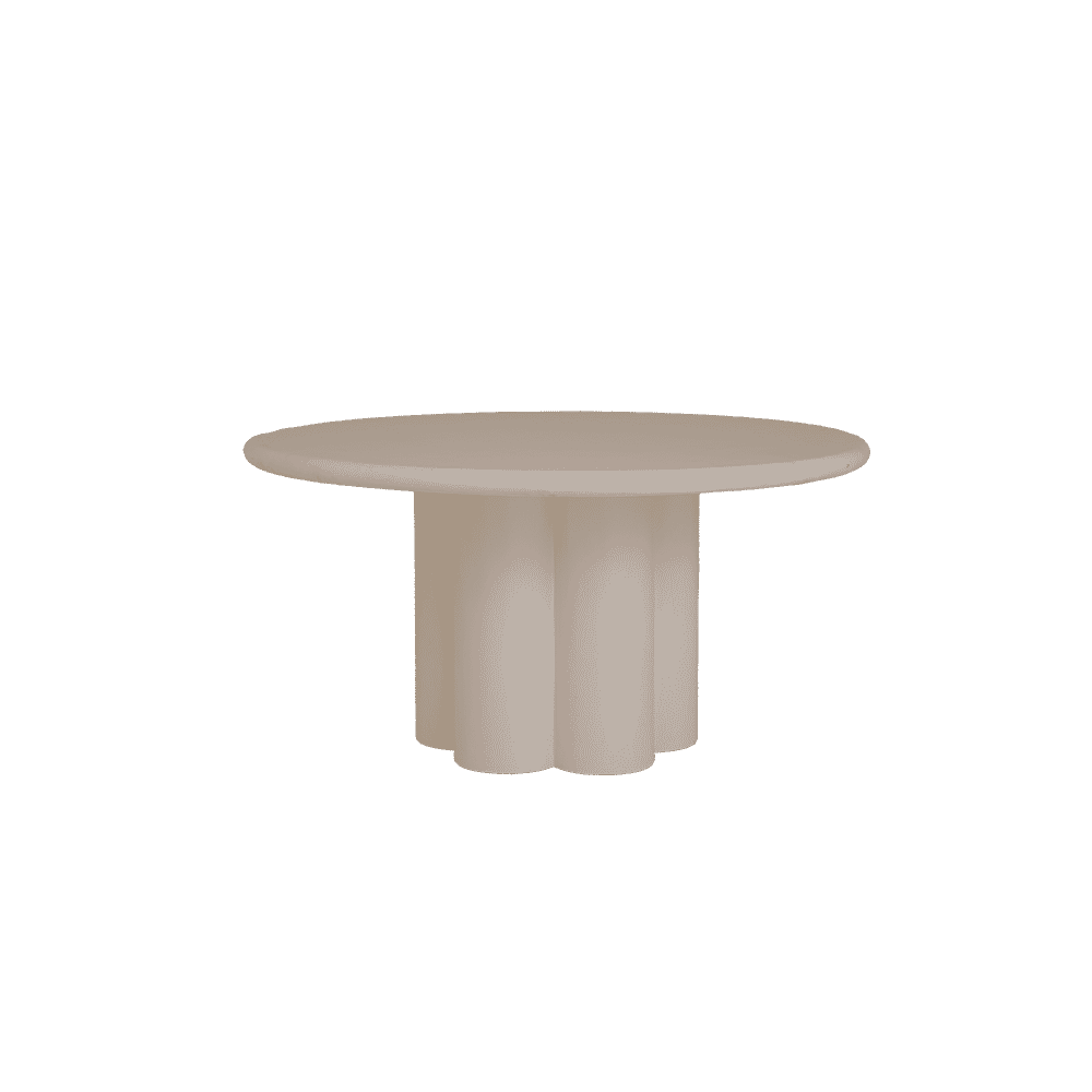 Tower Living Ronde Eettafel 'Melzo' kleur Beige